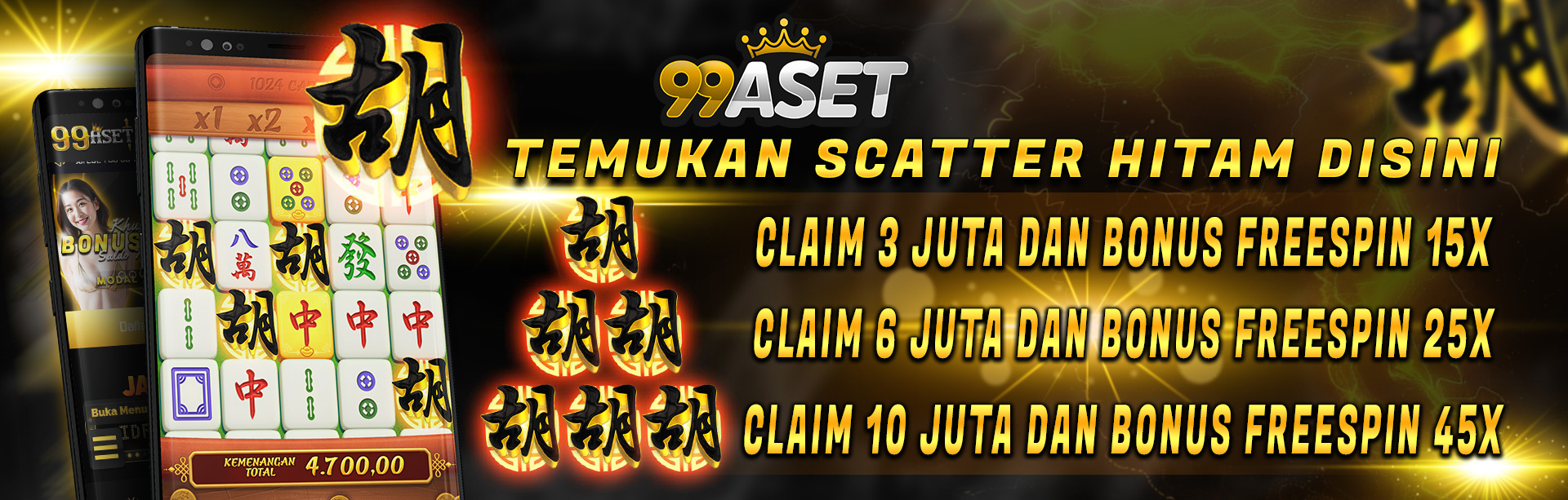 EVENT SCATTER HITAM MAHJONG WAYS 99ASET