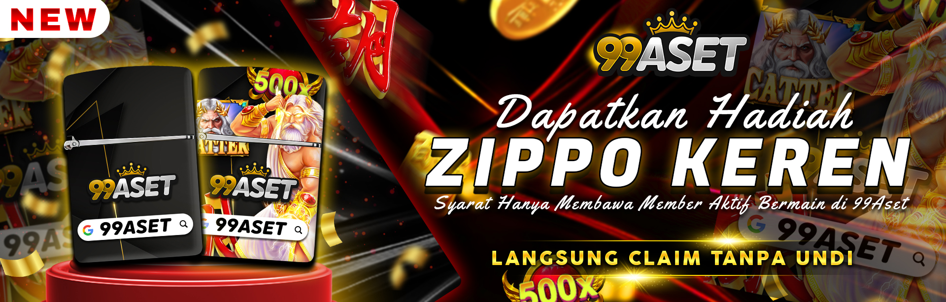 EVENT HADIAH ZIPPO 99ASET